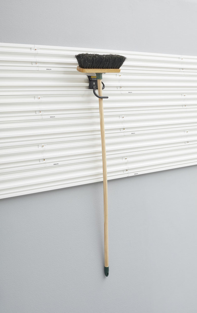 Stanley (STST82605-1) Sistema de calhas de parede com gancho de pivot curvo