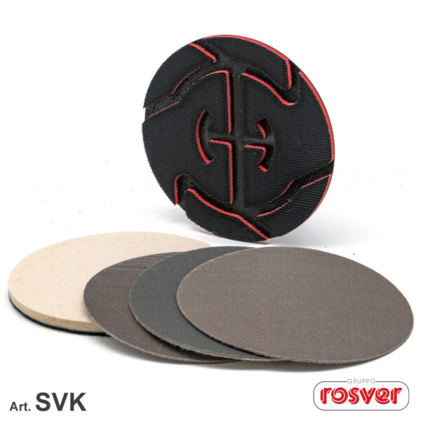 Fast Grinder (SVK) Hook and Loop System Kit for High Quality Finishes