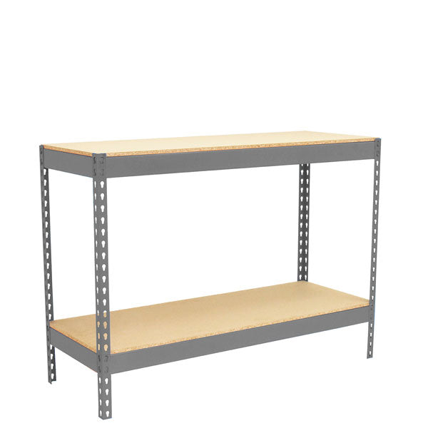 Workbench Simonwork Basic 2 901890-2 Grey/Wood - (900x1800x900)
