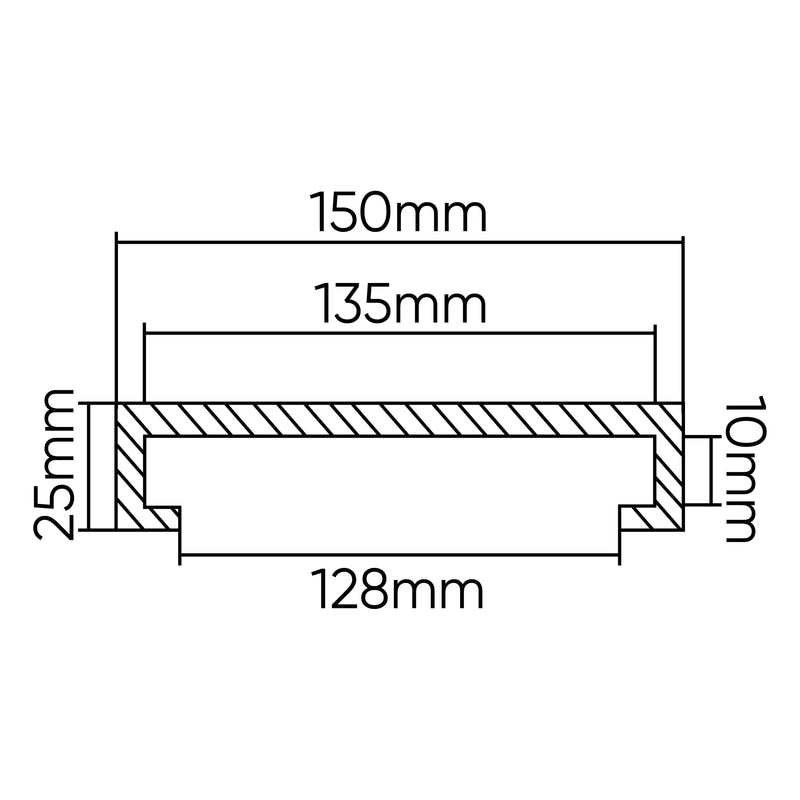JBM (54488) Rubber Tap for Car Lift Ravaglioli 150mm
