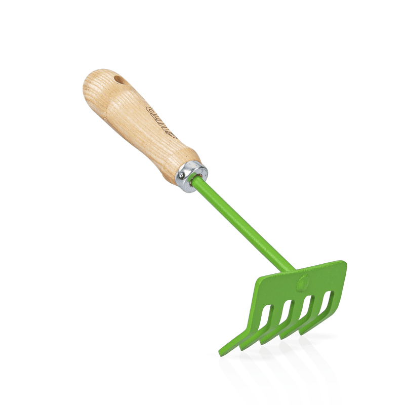 Vito (VIA5DMS) Horquilla de mano de 5 dientes con mango de madera