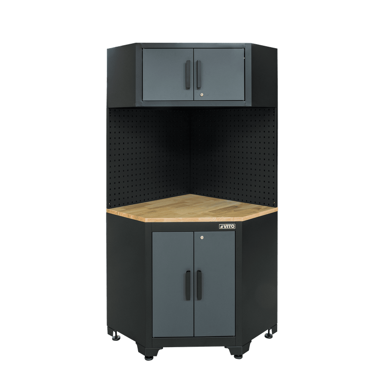 Vito (VIACGC) Garage Corner Storage Cabinet