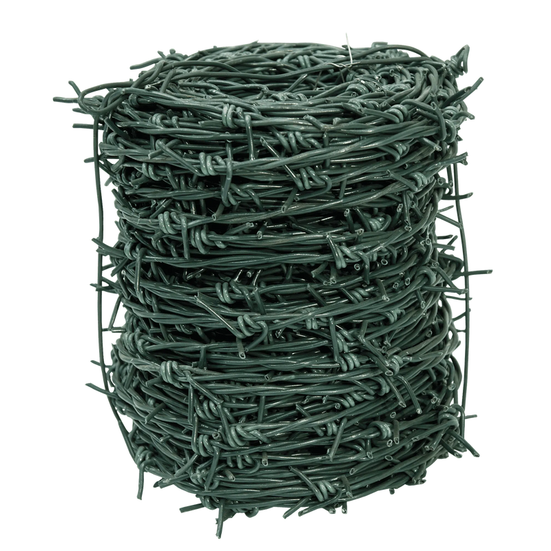 Vito (VIAFP100) Arame farpado revestido a PVC Bwg 15/15