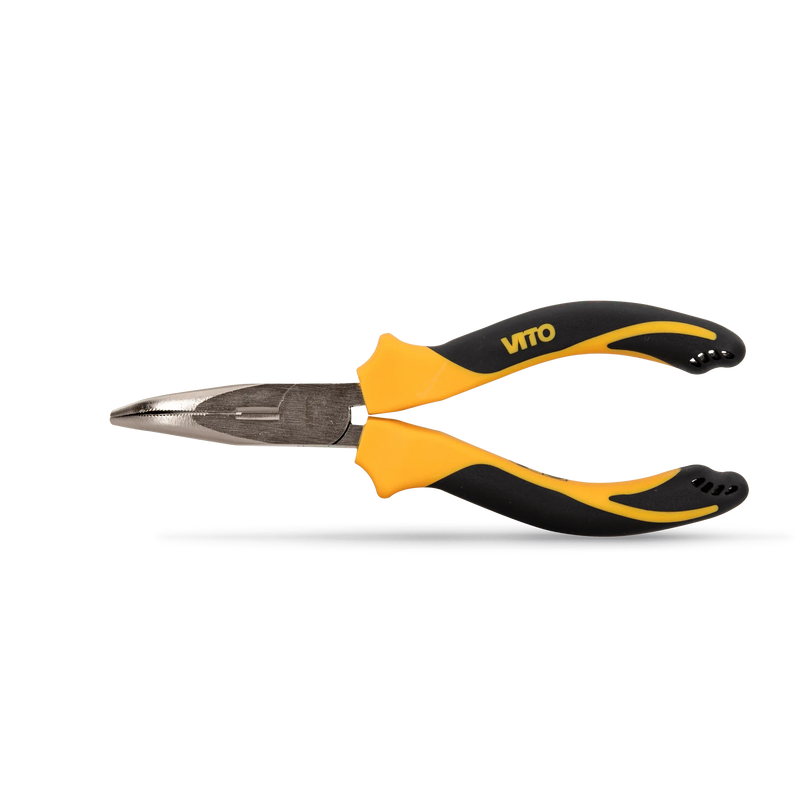 Alicate de bico longo e curvo Vito (VIAPOC150A)