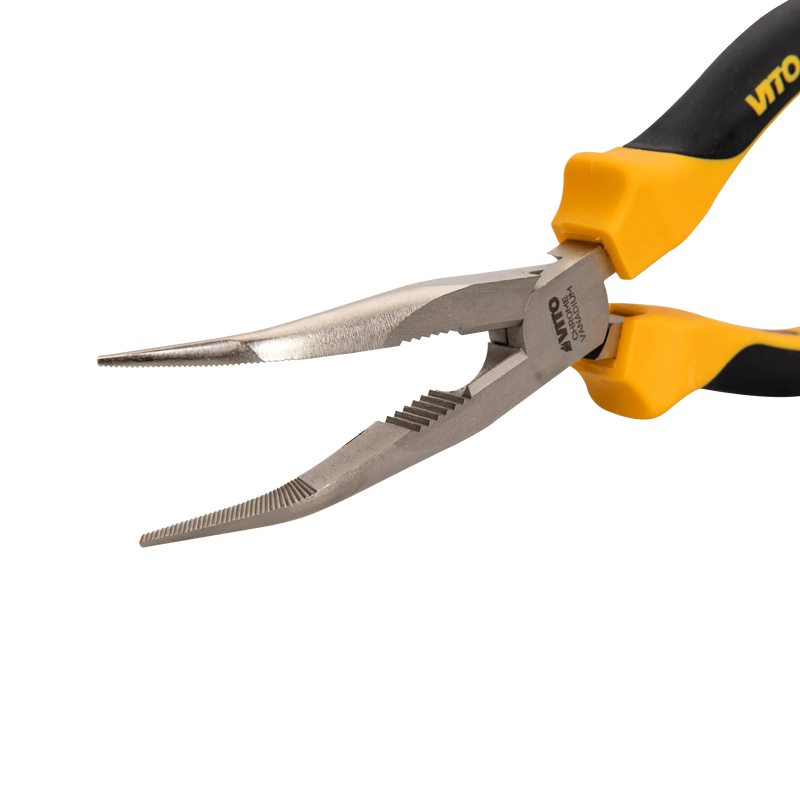 Alicate de bico longo e curvo Vito (VIAPOC150A)