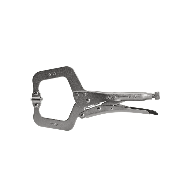 Alicate de pressão com grampo tipo C Vito (VIAPTCO275) com almofadas giratórias de 275 mm