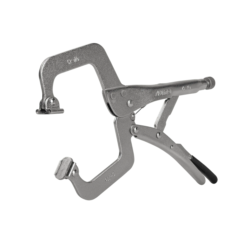 Alicate de pressão com grampo tipo C Vito (VIAPTCO275) com almofadas giratórias de 275 mm