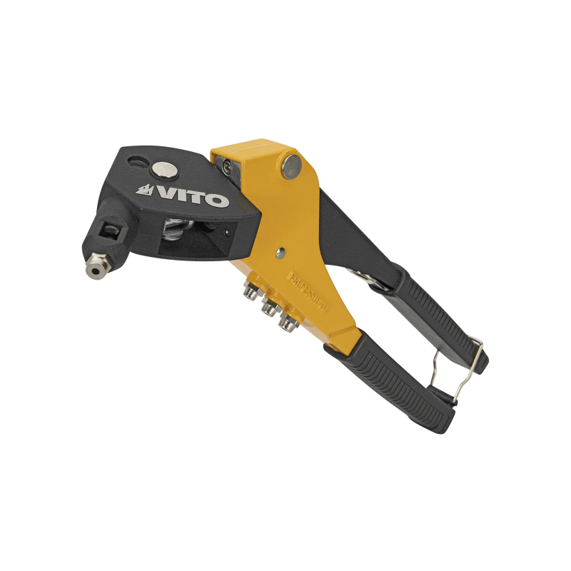 Alicate de rebitagem com cabeça giratória Vito (VIARCR)