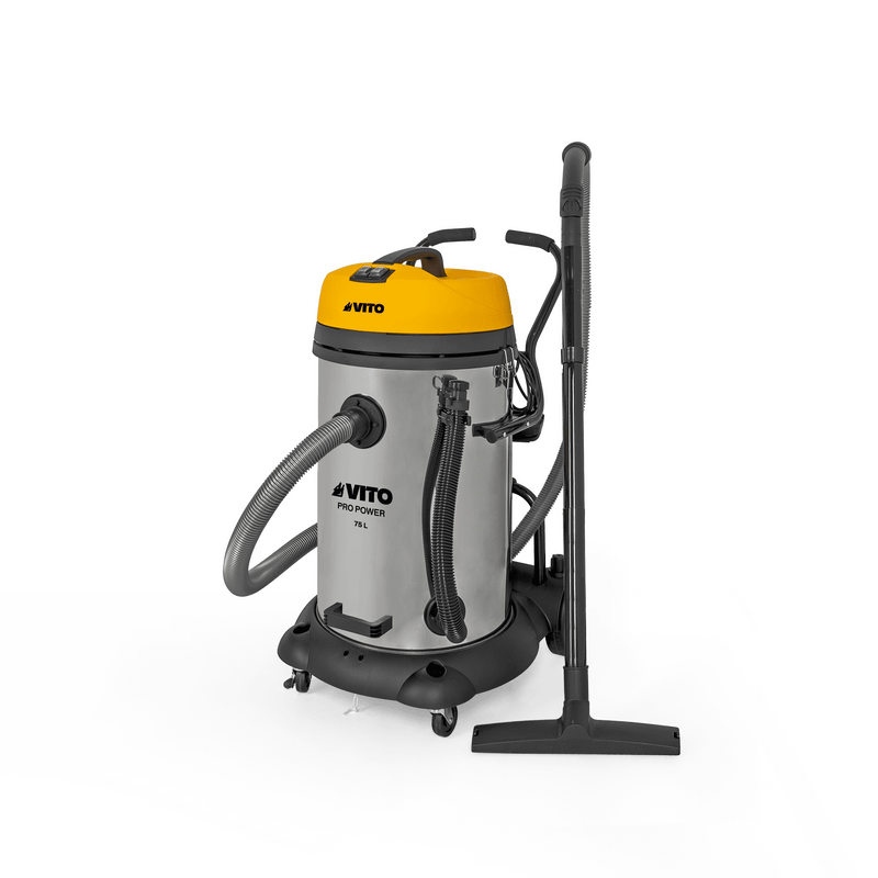 Vito (VIASL75) Aspiradora de Sólidos y Líquidos 2x1200W - 75 L