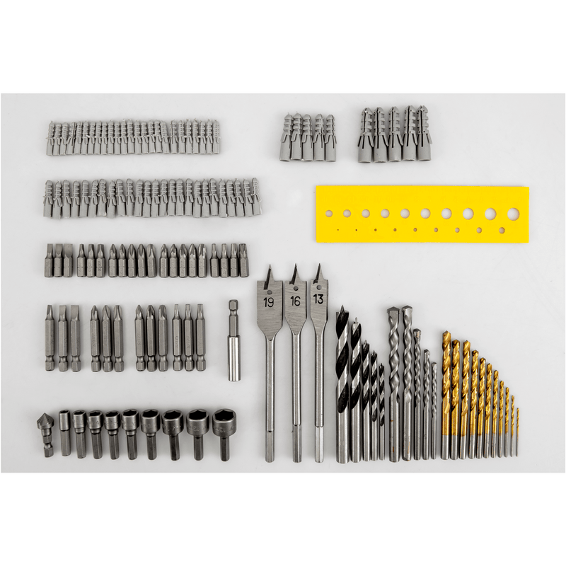 Vito (VIBB128) Kit de Berbequim e Brocas - 128 Peças
