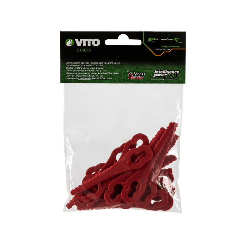 Vito (VIBCACSFL20.L) Blades For Ego 20V Grass Trimmer (20 Pcs)