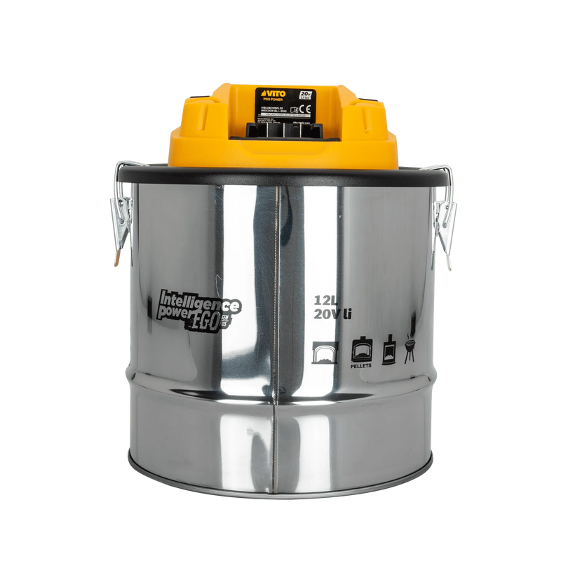 Aspiradora/sopladora de cenizas inalámbrica Vito (VIBCASC12SFL20) 20V Li 12l