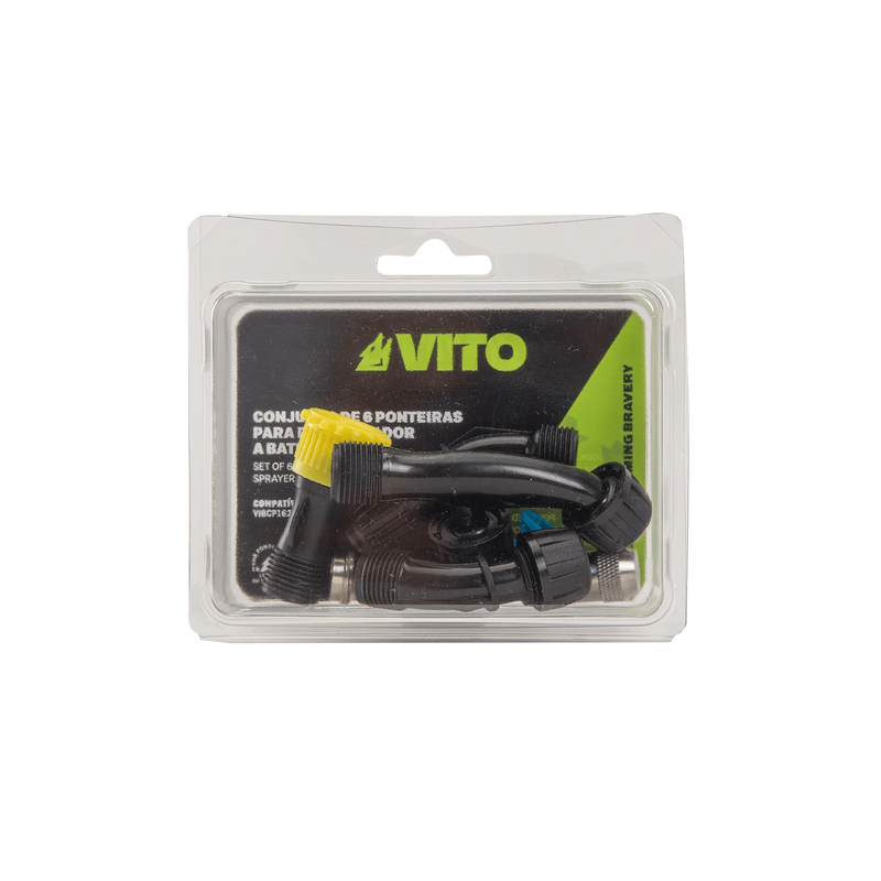 Vito (VIBCP1620P) Set Of 6 Nozzles For 16l Sprayer Ego