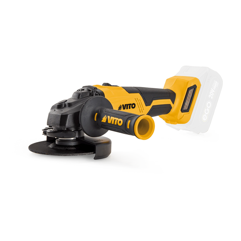 Amoladora angular sin escobillas Vito (VIBCRBSFL20A) 20V - 115 mm