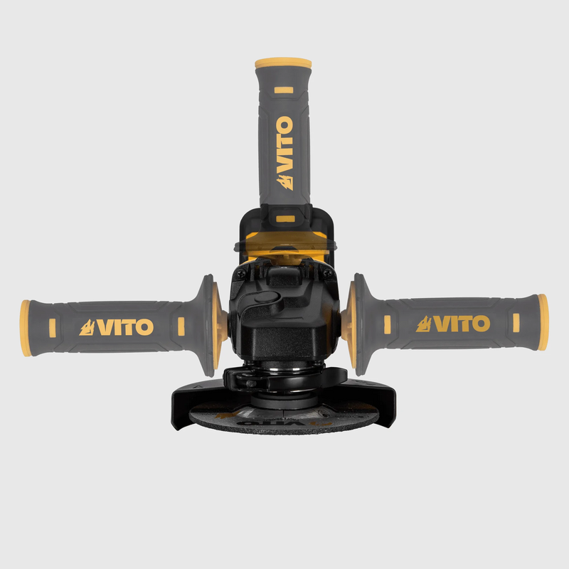 Amoladora angular sin escobillas Vito (VIBCRBSFL20A) 20V - 115 mm