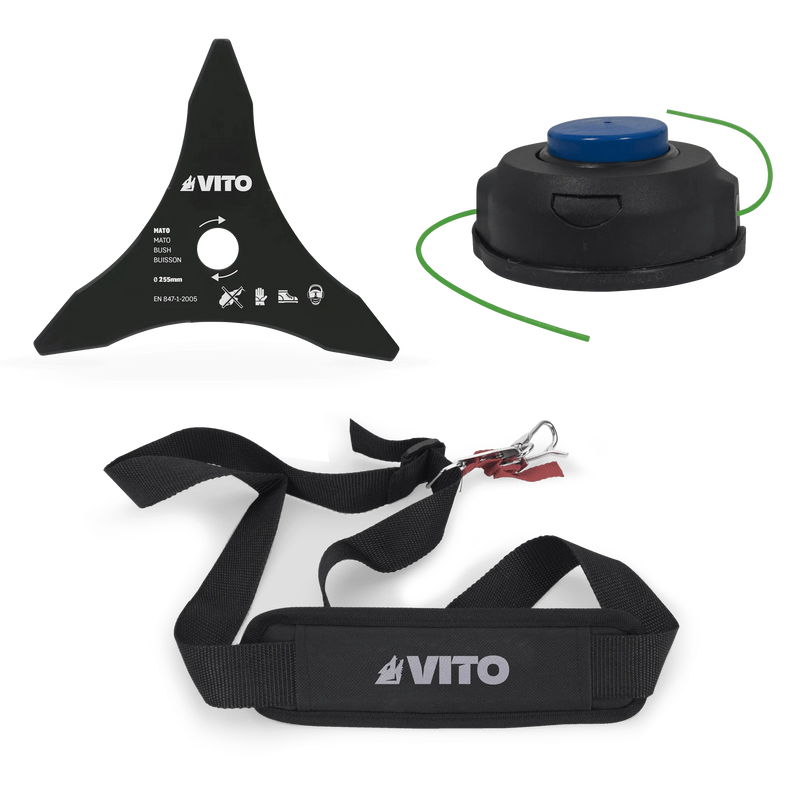 Roçadeira bipartida sem escova Vito (VIBCRSBSFL40) 40V