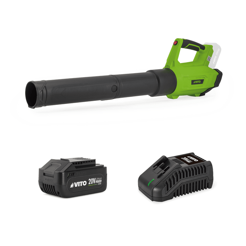 Vito (VIBCS20B4CS) 20V Blower with Fast Charger and 4ah Battery