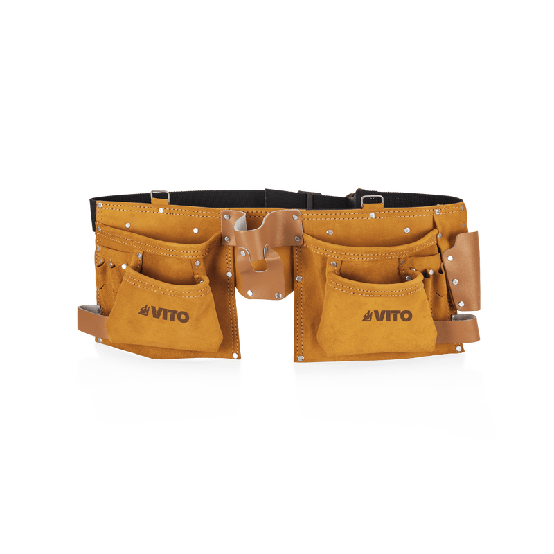 Vito (VIBDC) Leather Double Tool Pouch