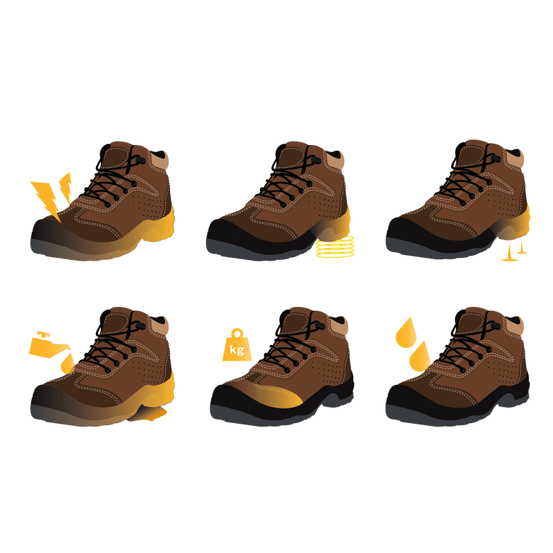 Bota de seguridad Vito (VIBO37) S1P Oxis de piel serraje