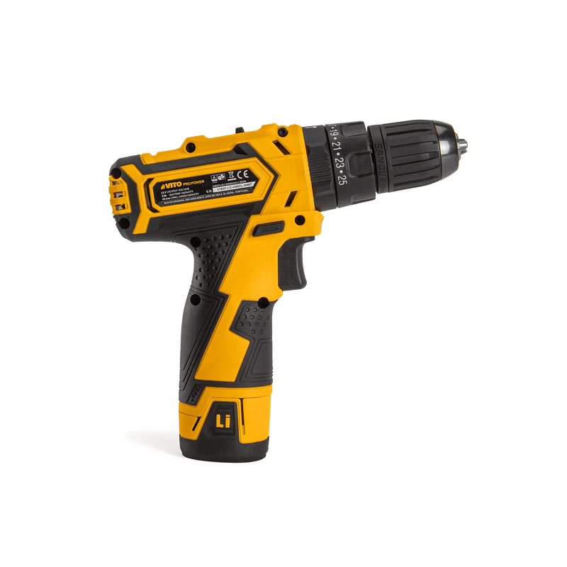 Berbequim de Percussão Combinada Vito (VIBSFL12) 12V