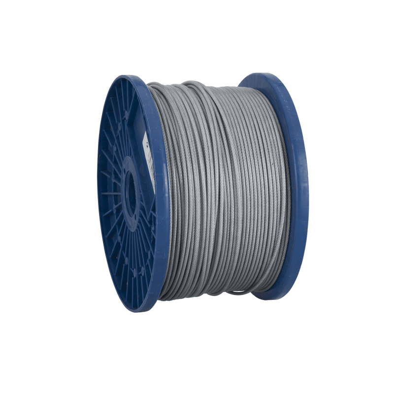 Cable de acero recubierto de PVC Vito (VICAR3MM) - Rollo de 250 m