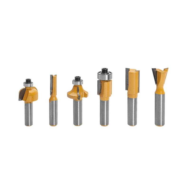 Vito (VICFR6M) 6-Piece Plunge Router Bits Set