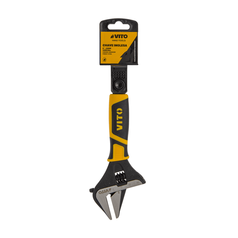 Vito (VICICP6) Short Handle Adjustable Wrench Pro