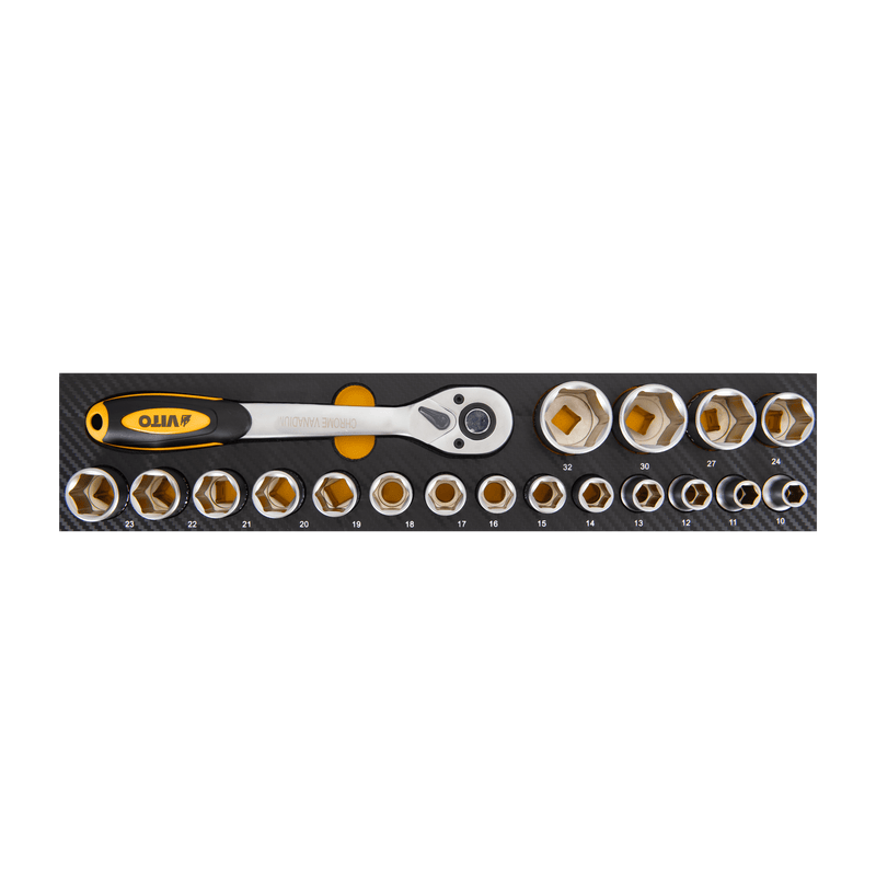 Vito (VICMF90) Metallic Tool Box - 90 Pieces