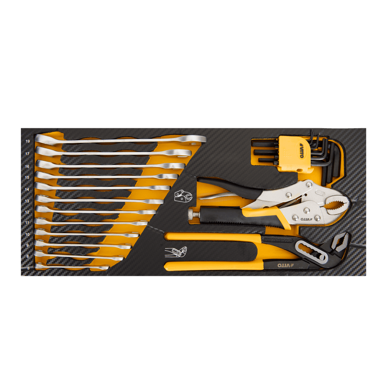 Vito (VICMF90) Metallic Tool Box - 90 Pieces
