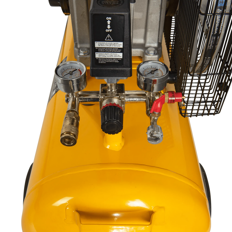 Compresor Vito (VICOC100) de 100 L con transmisión por correa