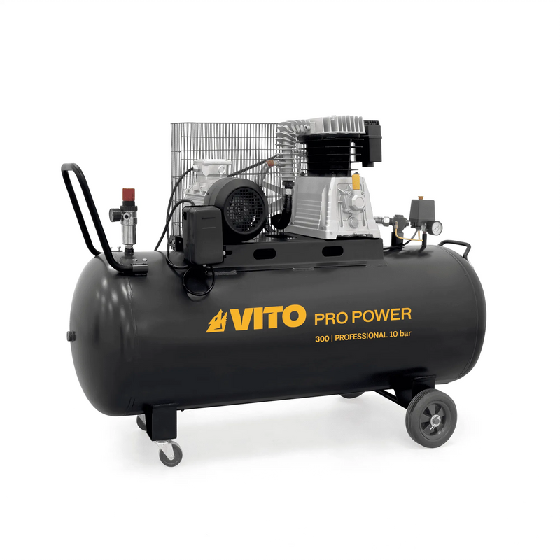 Compresor de correa trifásico Vito (VICOC300B) 300 10 bar 5,5 hp