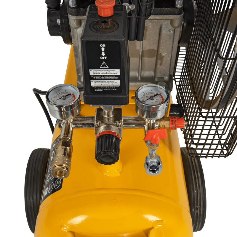 Compressor Vito (VICOC50) com transmissão por correia, 50 litros