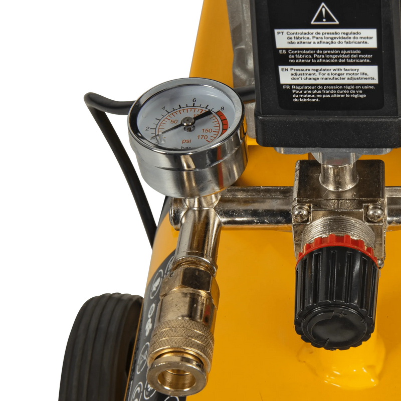 Compressor Vito (VICOC50) com transmissão por correia, 50 litros