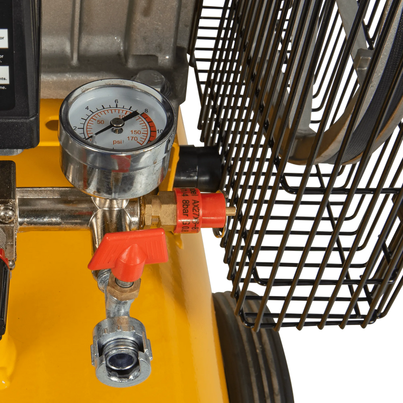 Compressor Vito (VICOC50) com transmissão por correia, 50 litros