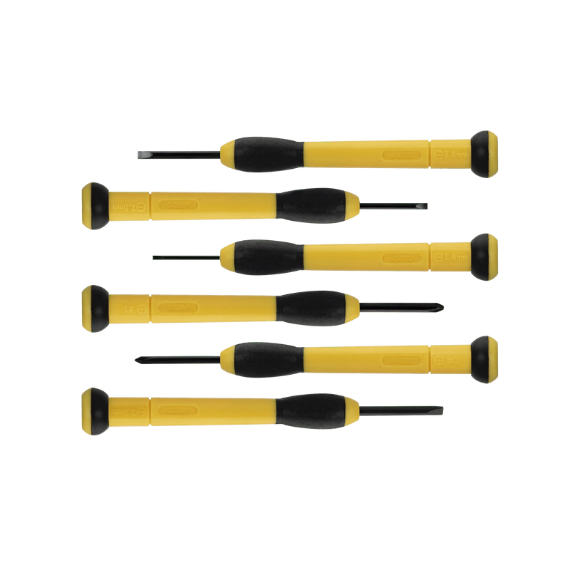 Conjunto de 6 chaves de fendas de precisão Vito (VICP6)