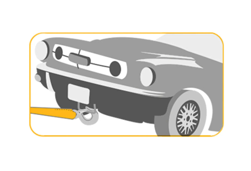 Correa de remolque Vito (VICR5045) de 50 mm x 4,5 m