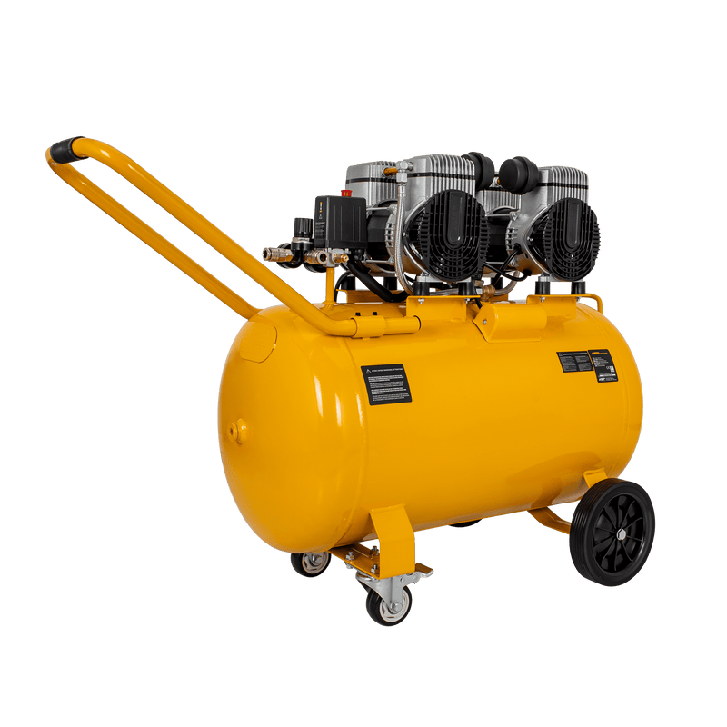 Vito (VICSOS100) Compressor de Ar Sem Óleo Silencioso 100l 8 Bar 4.0HP