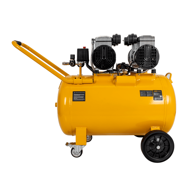 Vito (VICSOS100) Compressor de Ar Sem Óleo Silencioso 100l 8 Bar 4.0HP