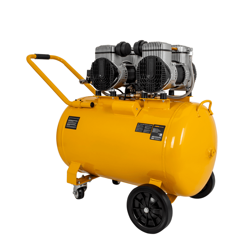 Vito (VICSOS100) Compressor de Ar Sem Óleo Silencioso 100l 8 Bar 4.0HP
