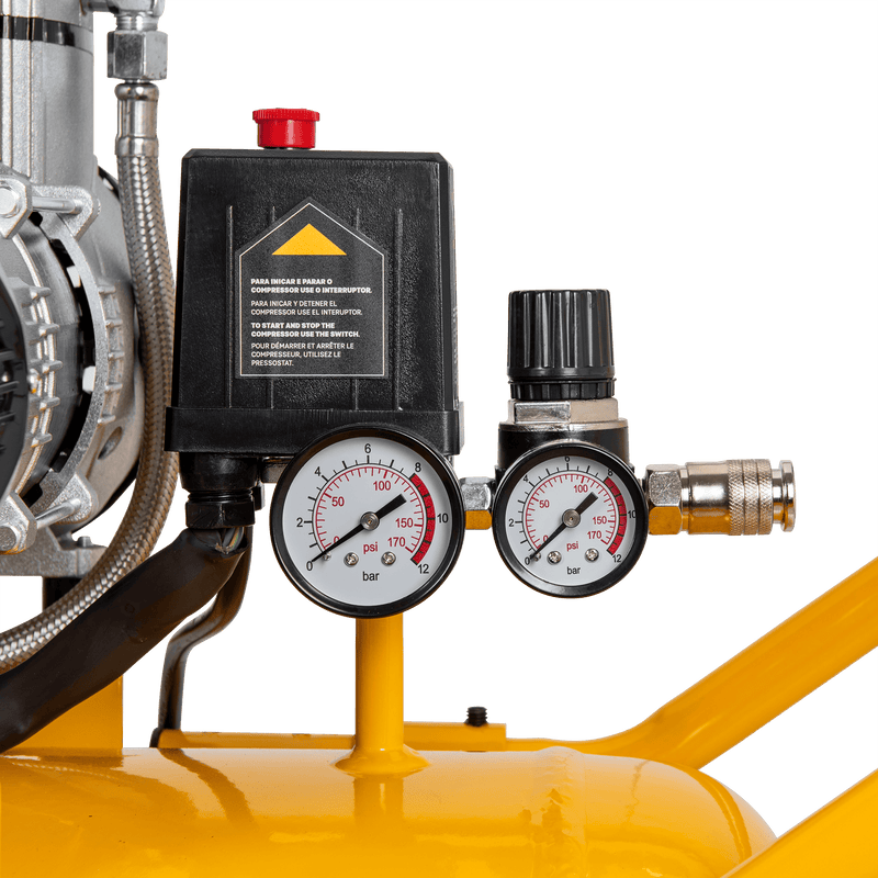 Vito (VICSOS100) Compressor de Ar Sem Óleo Silencioso 100l 8 Bar 4.0HP