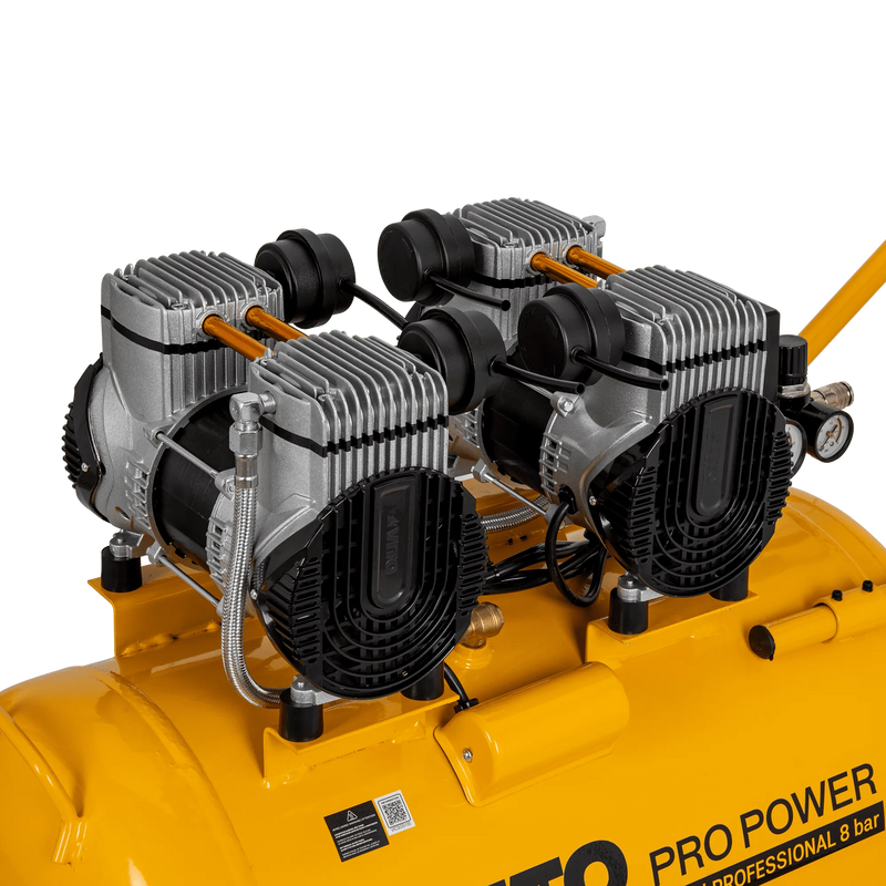 Vito (VICSOS100) Silent Oil-Free Air Compressor 100l 8 Bar 4.0hp