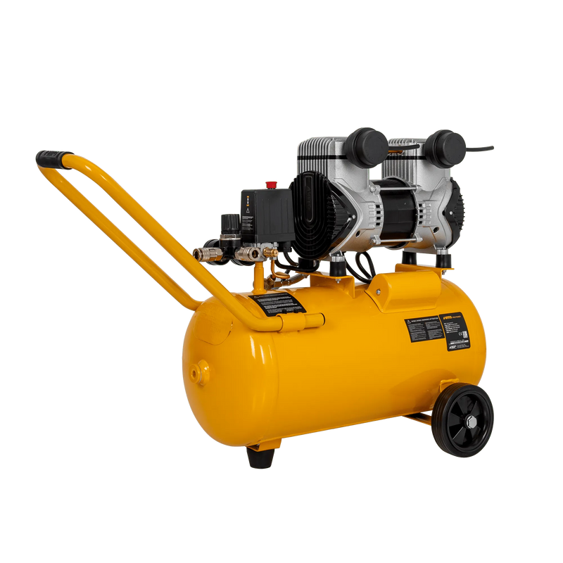 Compressor de ar silencioso sem óleo Vito (VICSOS25A) 24 litros, 8 bar, 2,0 cv