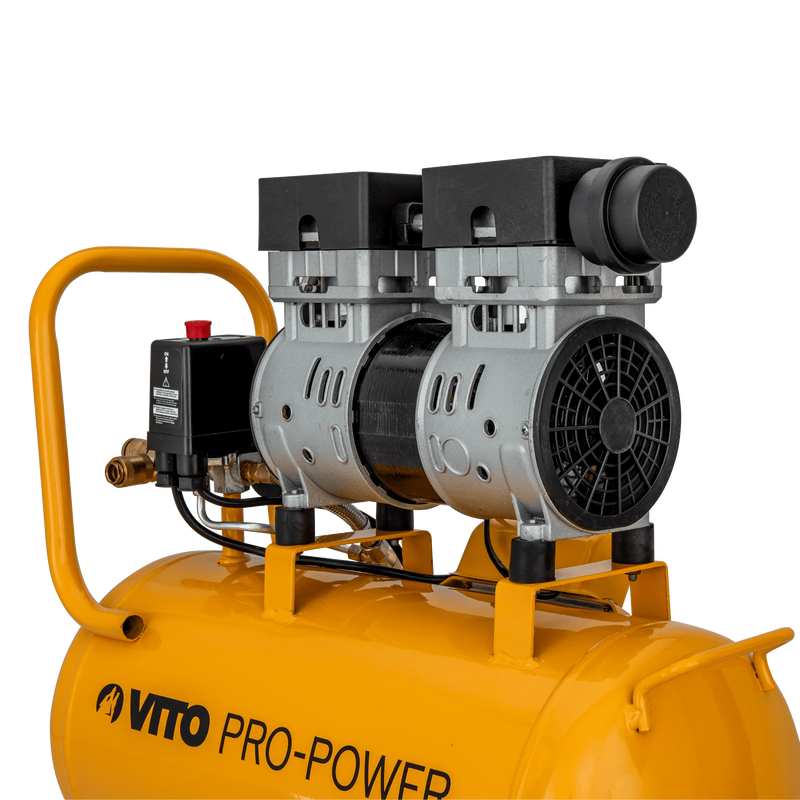 Vito (VICSOS25) Silent Oil-Free Air Compressor 24l 8 Bar 1.0hp