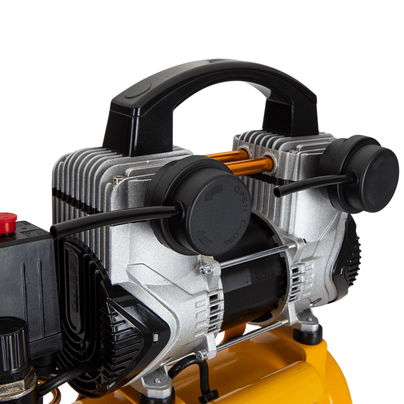 Compressor de ar silencioso sem óleo Vito (VICSOS8) 8 litros 8 bar 1,5 cv