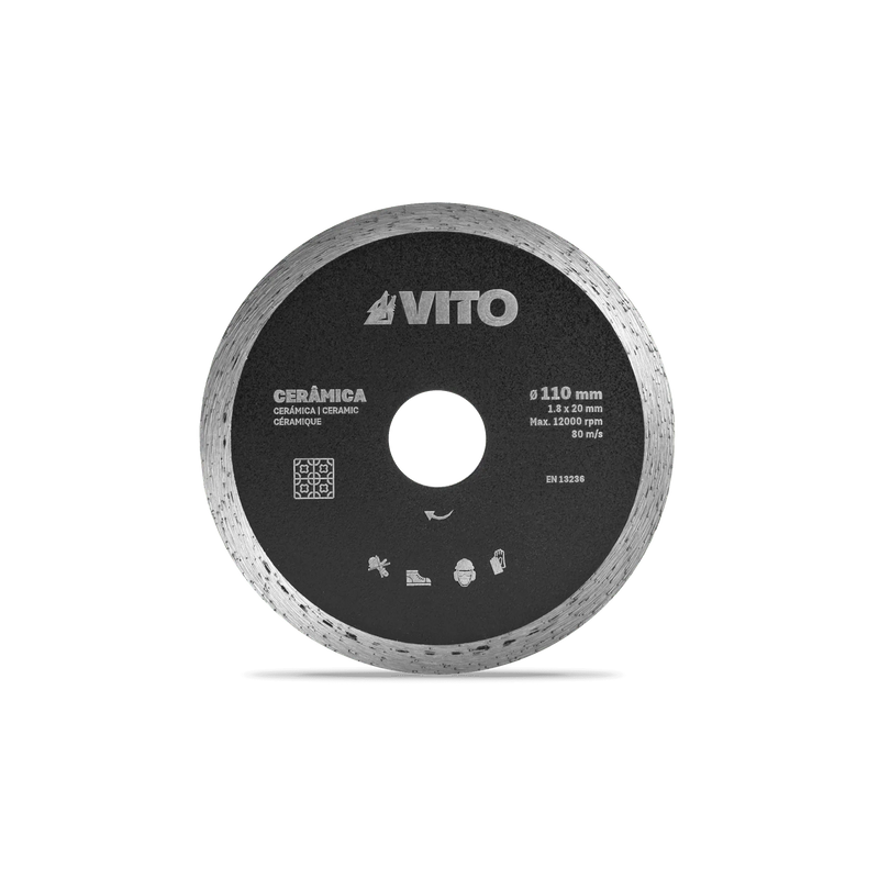 Vito (VIDCC110) Diamond Disc For Wet Ceramic Cutting 110mm