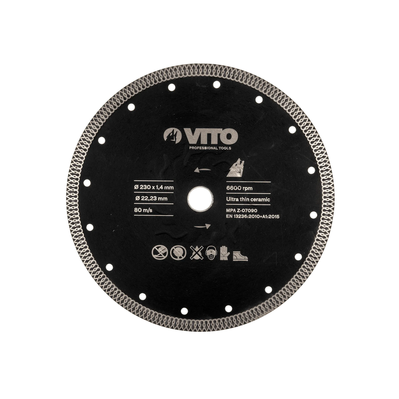 Vito (VIDCC115) Ultra Thin Ceramic Diamond Cutting Disc