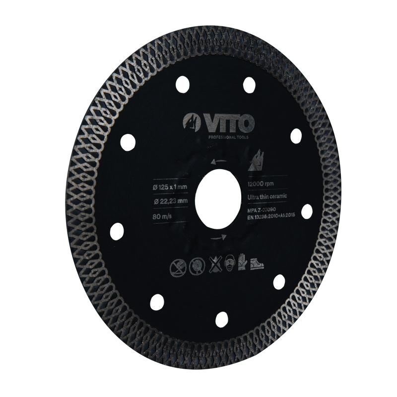 Vito (VIDCC115) Ultra Thin Ceramic Diamond Cutting Disc