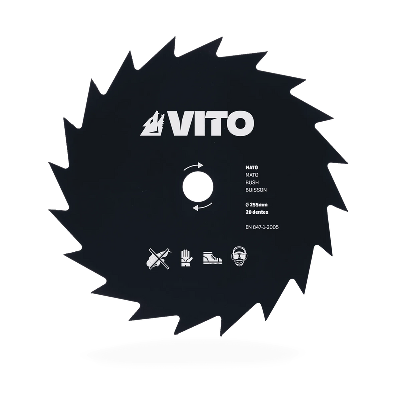 Lâmina de corte de relva Vito (VIDCE20) de 20 dentes