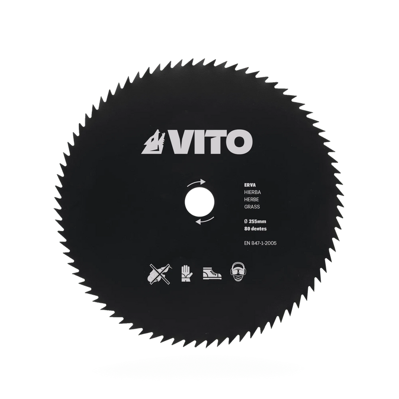 Lâmina de corte de relva Vito (VIDCE80) com 80 dentes