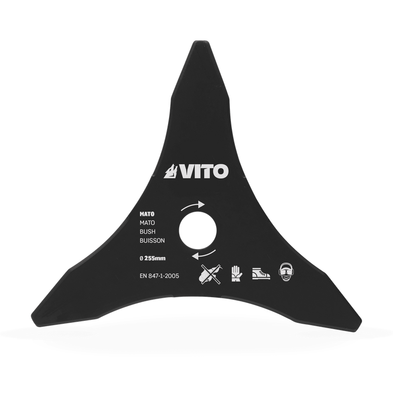 Lâmina de Corte de Mato 3 Dentes Vito (VIDCM3)